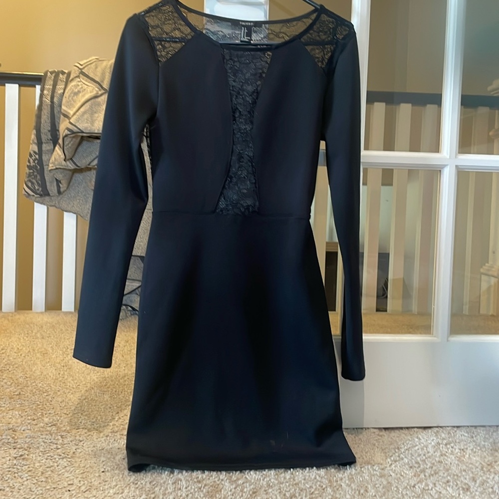 Forever 21 dress small black